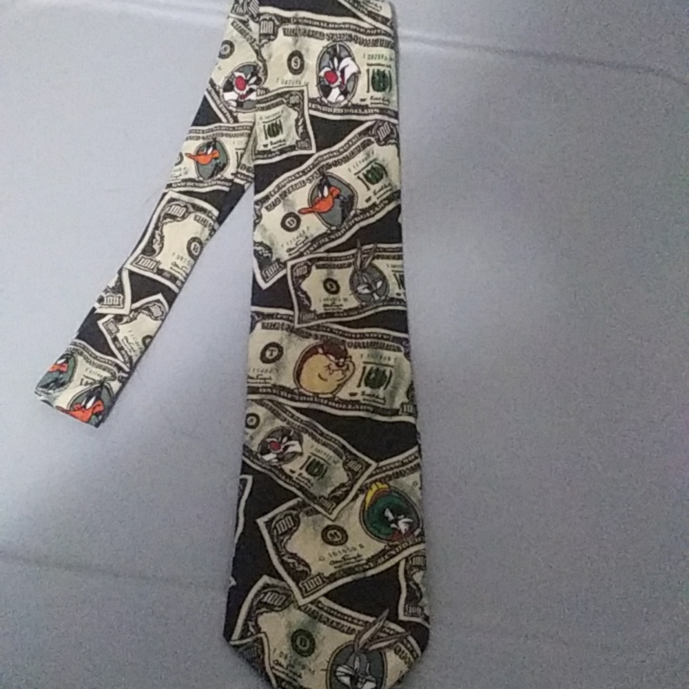 Looney Tunes Mania Money Tie